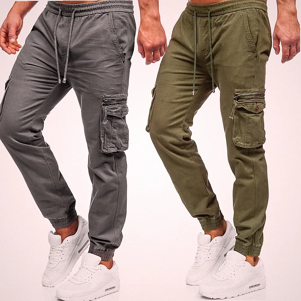 Cargohose Laufhose Freizeithose Hose Trainingshose Jogger Herren Mix BOLF Cargo