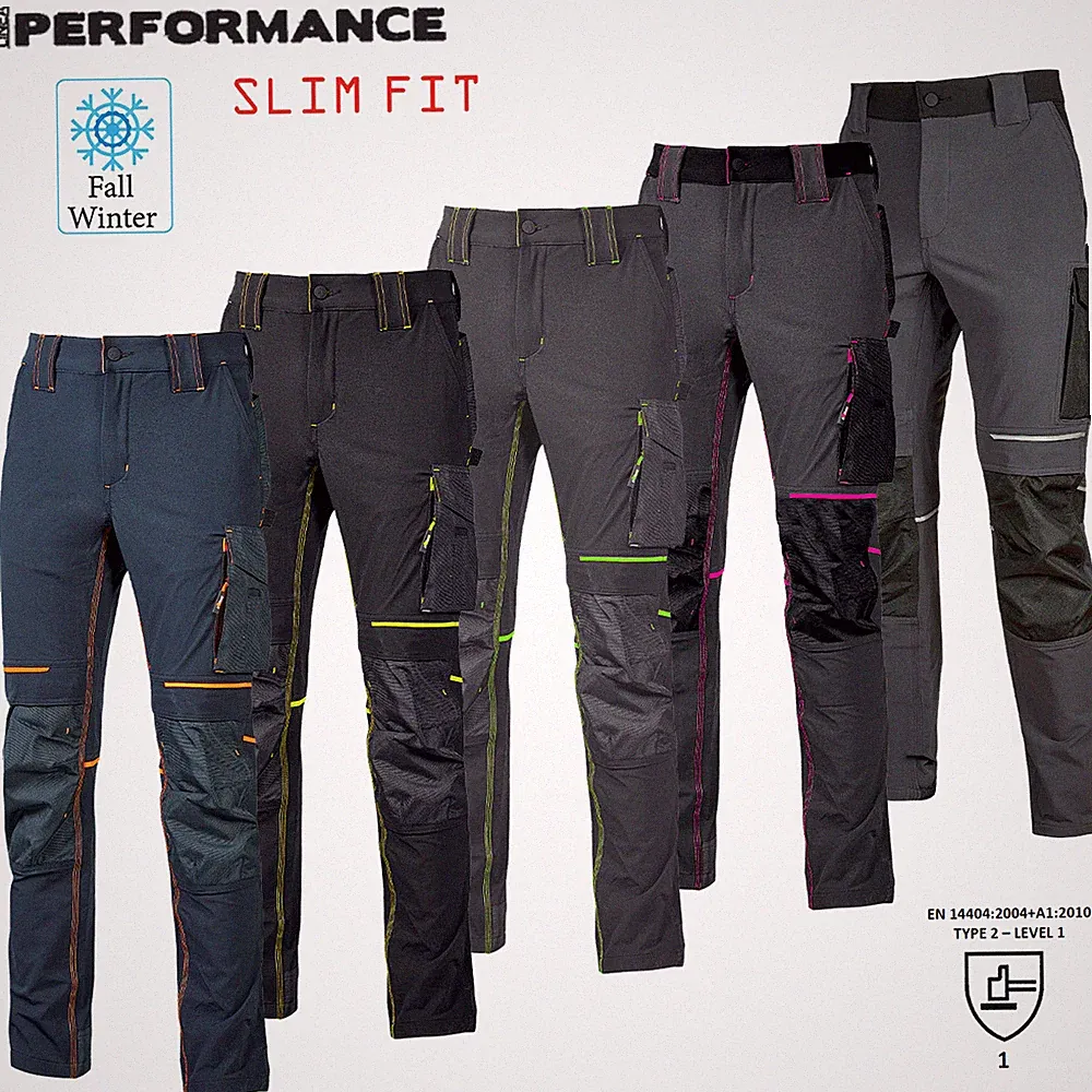 Cargohose Multitaschen Wasserdicht WINTER Arbeit U-POWER Herren ATOM