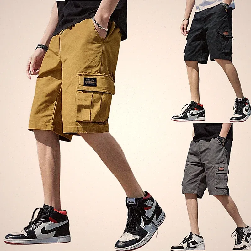 Cargohosen Shorts für Herren – ideal als Sommer Bermuda & Jogginghose