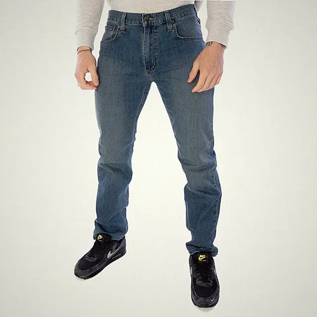 Carhartt Stretch Jeanshose Herren Hose Jeans blau 17281