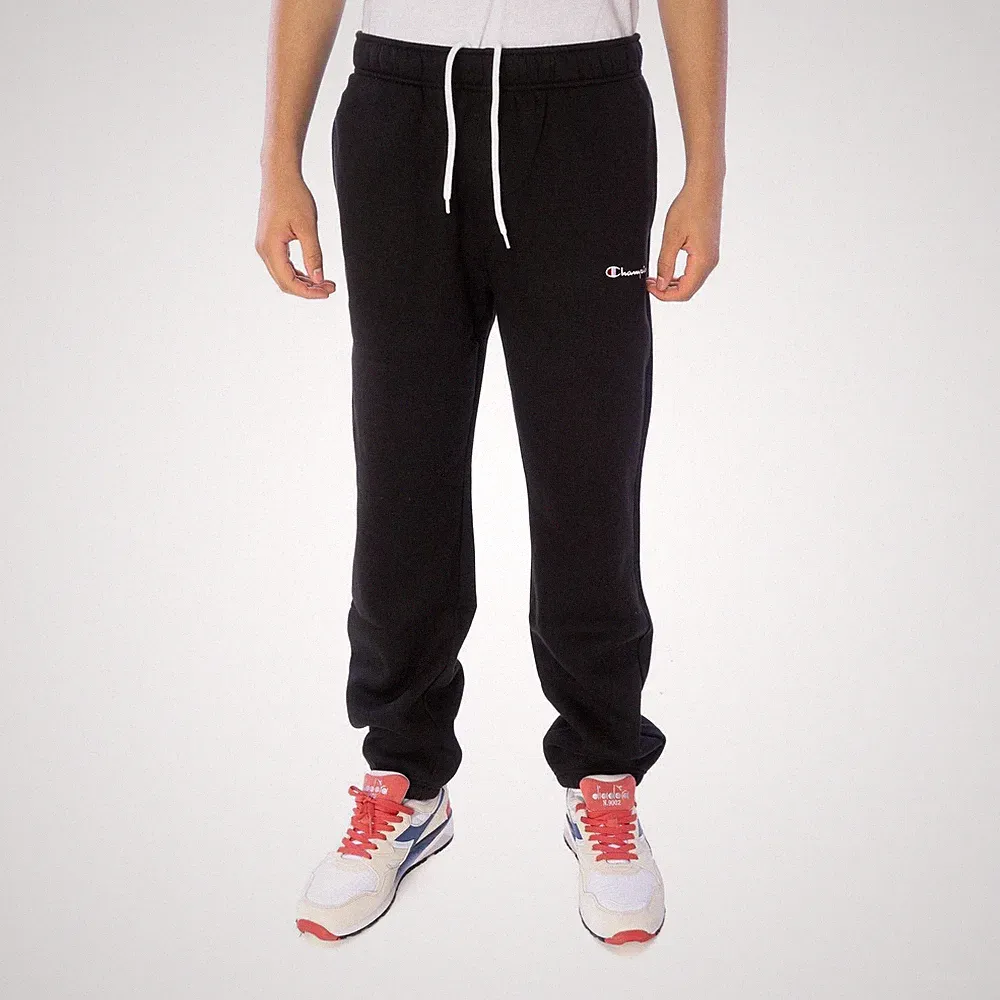 Champion Elastic Cuff Hose Herren Jogginghose schwarz 17845