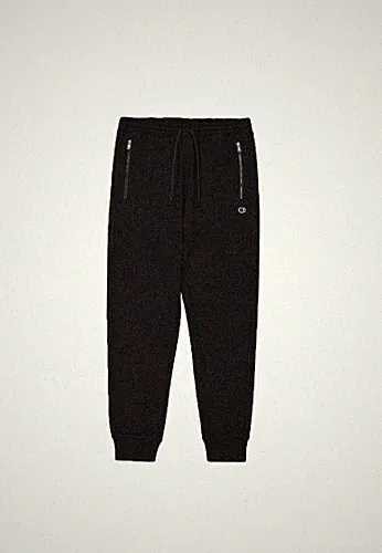 Champion Herren Basic Rip Cuff Pants mit Reissverschluss 220300 schwarz