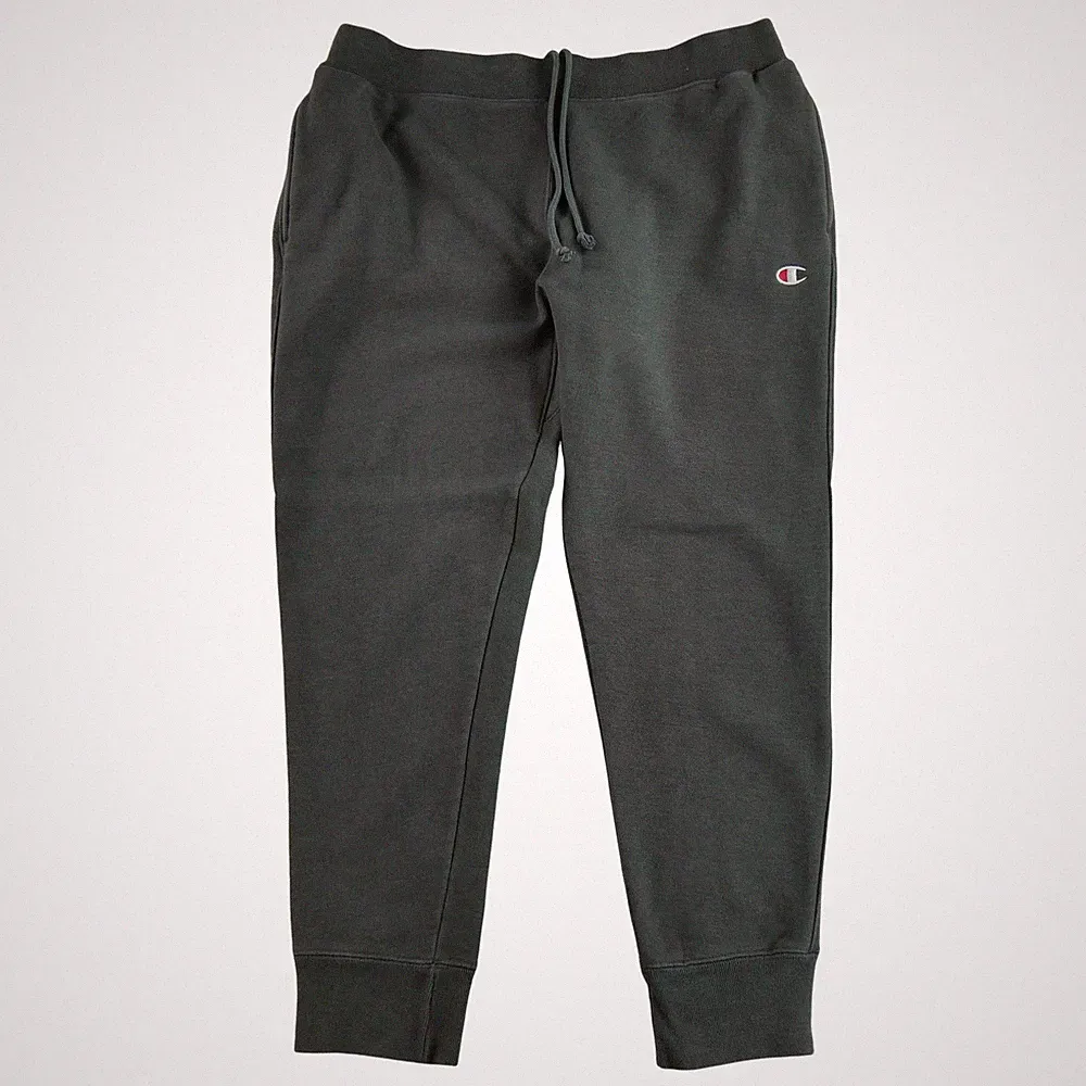 Champion Herren Graue Jogginghose Groesse XL #QWE3859