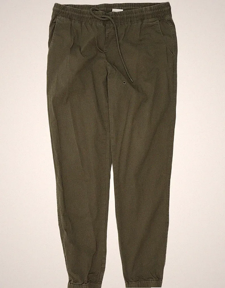 CHAMPION Herren Jogginghose Chino Hose Large Grün Baumwolle DH06