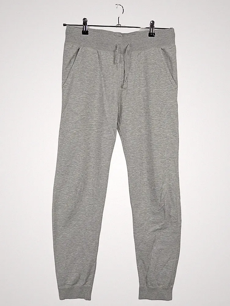 Champion Herren Jogginghose Gr. M Grau Meliert Baumwolle Sportlich