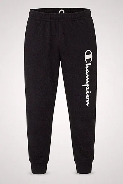 Champion Herren Jogginghose Größe S Schwarz Freizeit Gummibund Logo