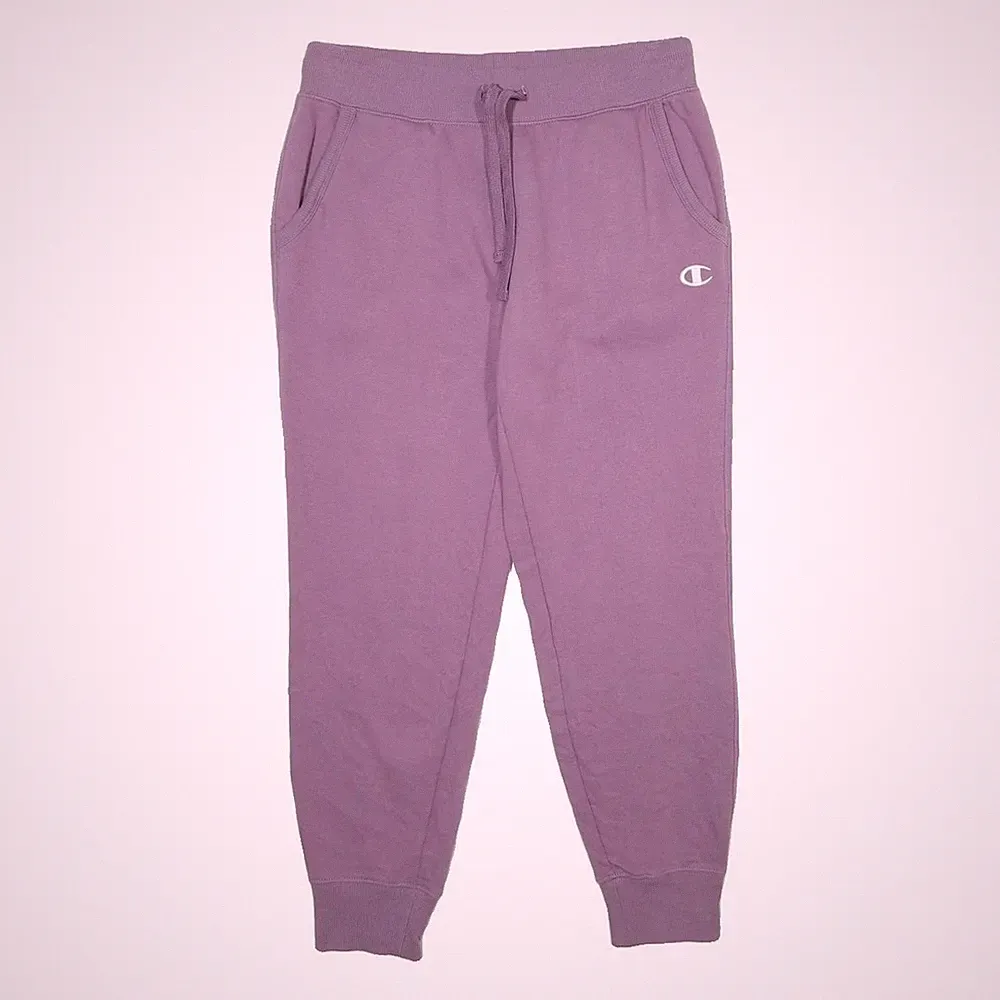 CHAMPION Herren Jogginghosen Lila XS W28 L28 Kordel Schmal zulaufend