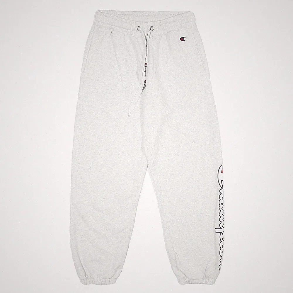 CHAMPION Herren Jogginghosen Weiß XS W26 L26 Baumwollmix Slim Fit Bündchen