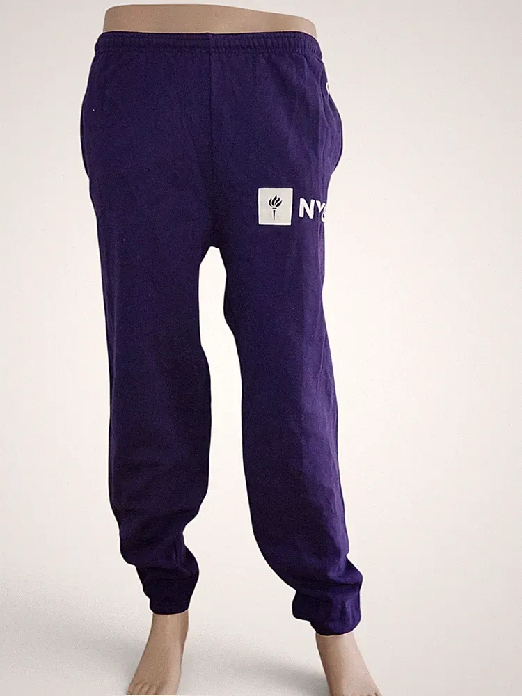 Champion Jogger Jogginghose Trainingshose Herren Unisex M violett