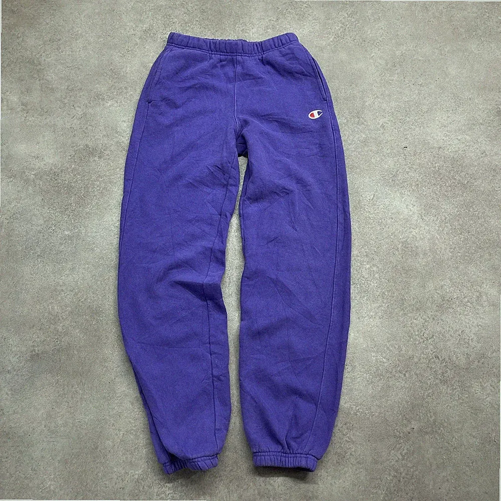 Champion Jogginghose Damen XS Reverse Weave Loose Fit Trainingshose, Lila