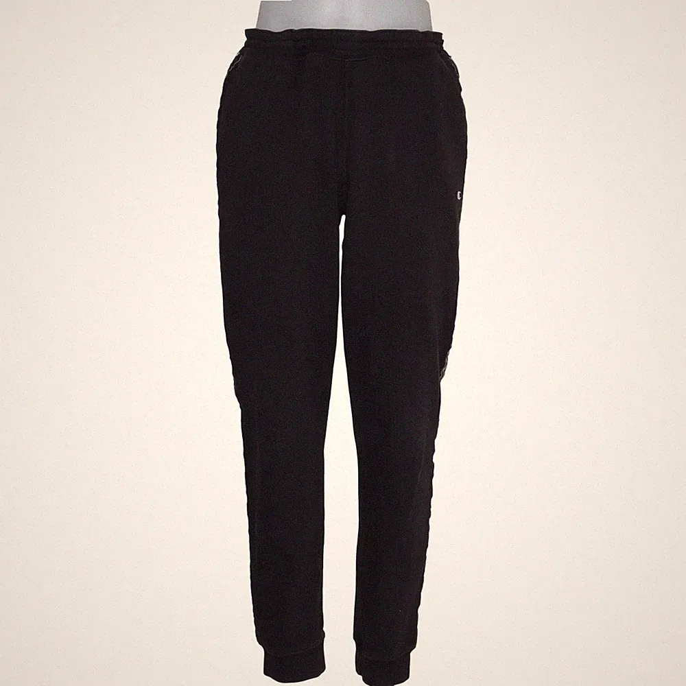 Champion, Jogginghose, Größe: L, Schwarz, Baumwolle/Polyester, Print #VKn