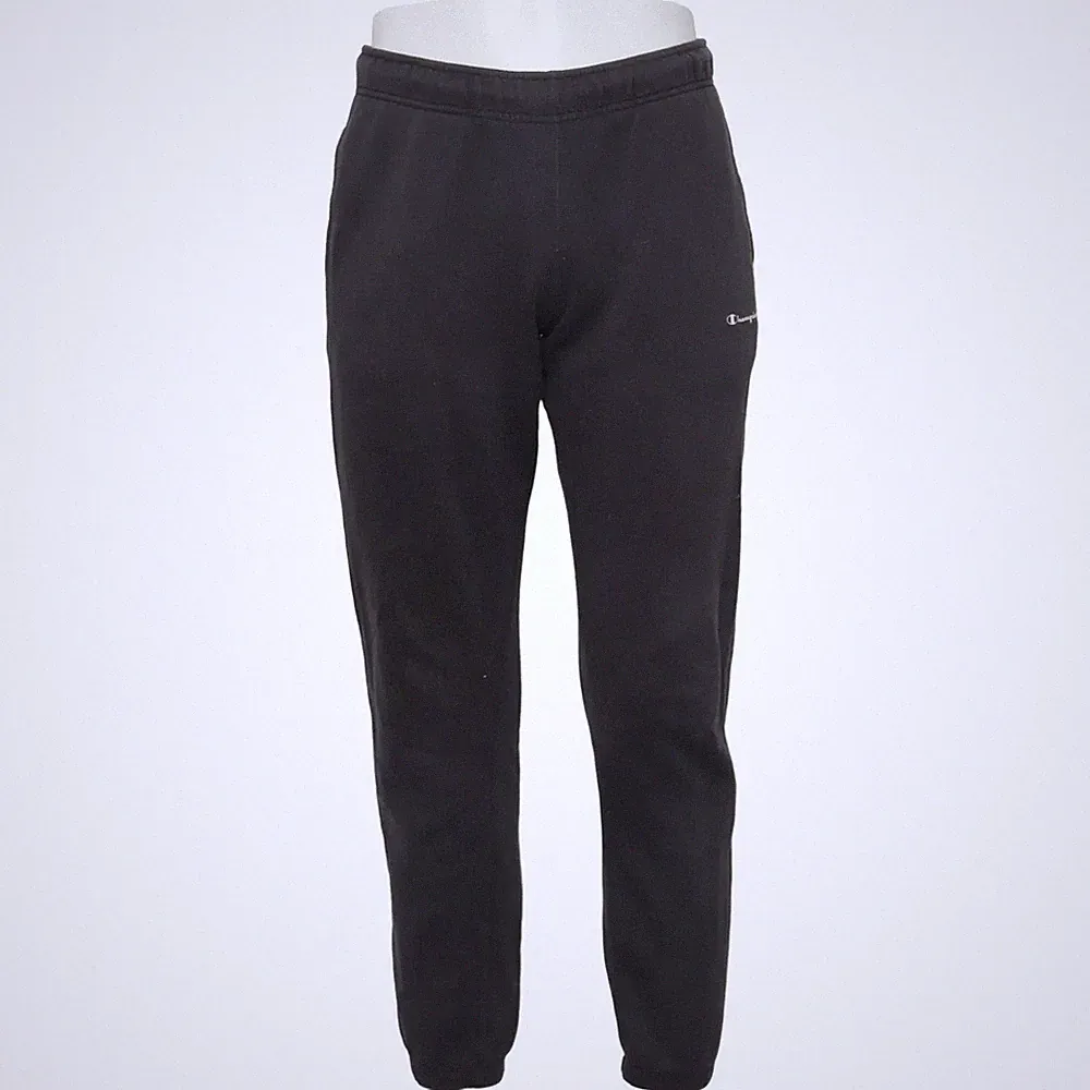 Champion, Jogginghose, Größe: S, Schwarz, Einfarbig, Fleece, Herren #326