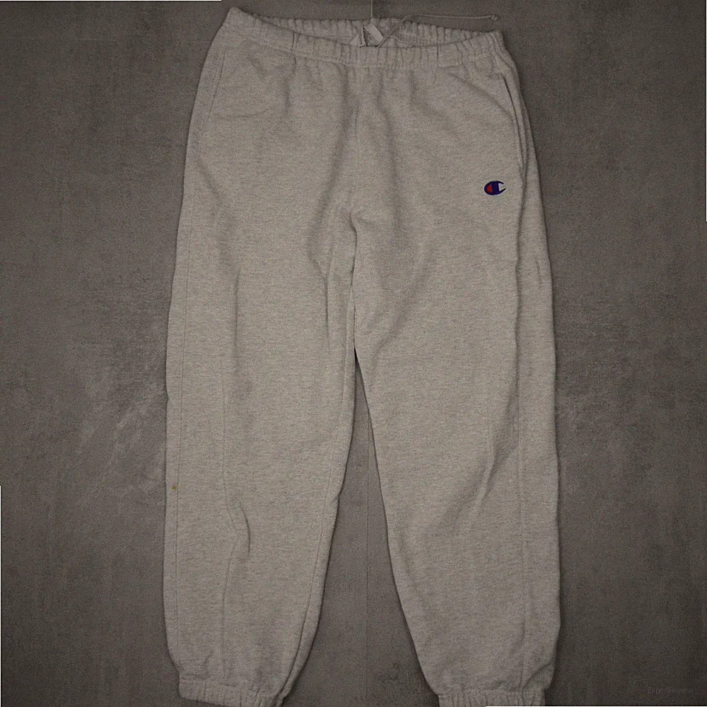 Champion Jogginghose Herren XL Grau C Logo Heavyweight Straight Fit Streetwear