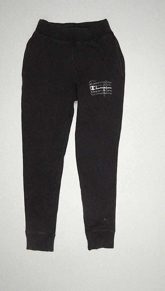 Champion Jogginghose Jogger Hose Herren schwarz Small Reverse Weave
