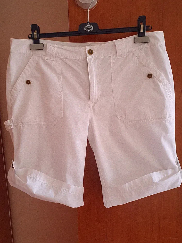 Champion kurze Hose weiß Sommer Baumwolle Gr. XL Herren