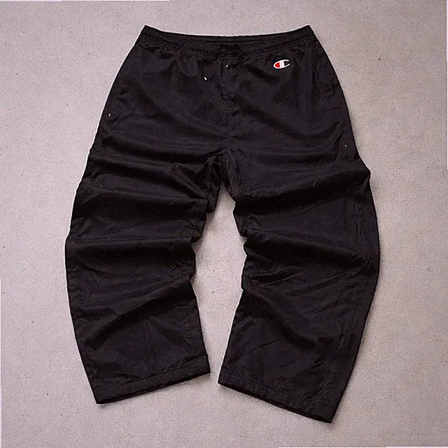 Champion Nylon Track Pants Embroidered Logo (M)