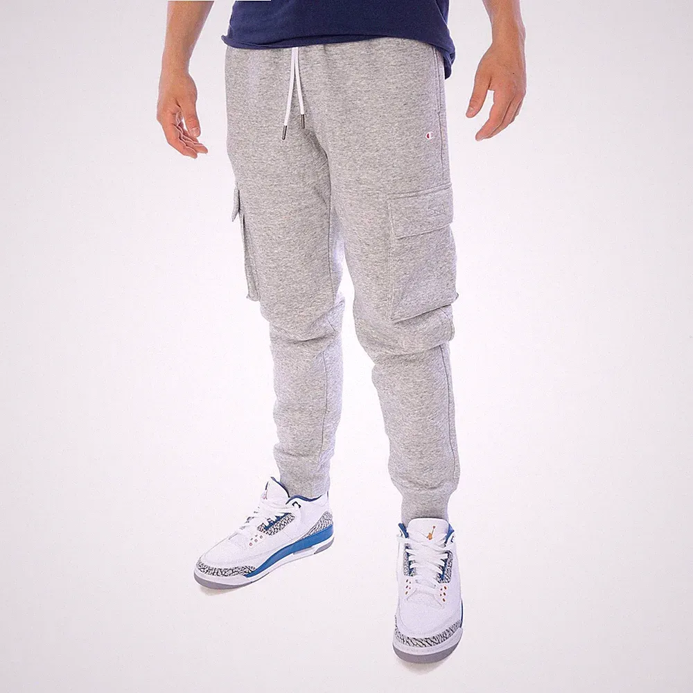 Champion Rib Cuff Pants Hose Herren Sweathose mit Cargotaschen olive 17119