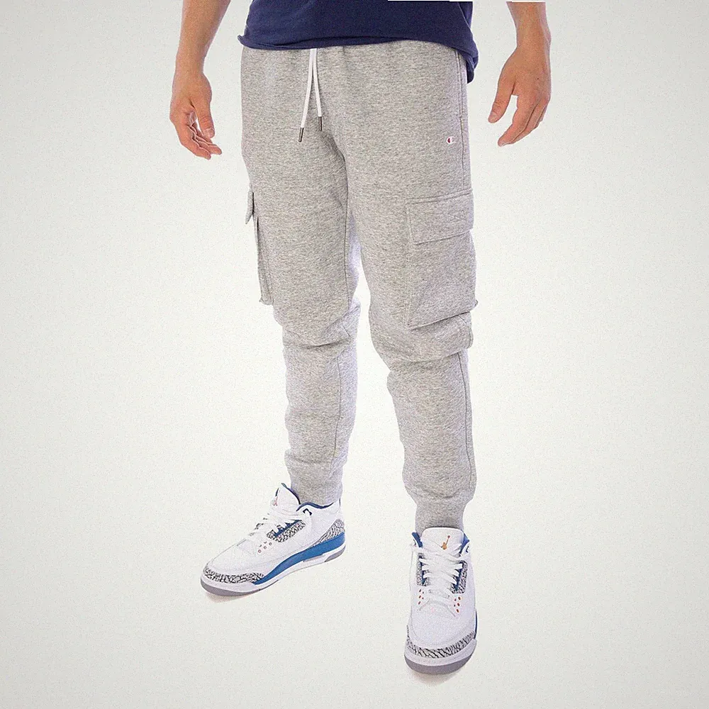 Champion Rib Cuff Pants Hose Herren Sweathose mit Cargotaschen olive 17119