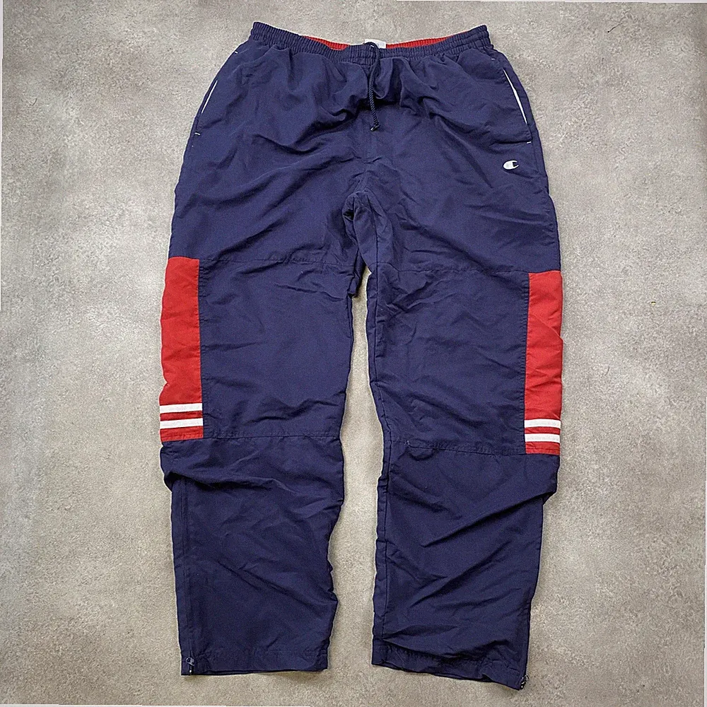Champion Trainingshose Herren 2XL Athletic Gym Running Jogginghose, Navy Blau