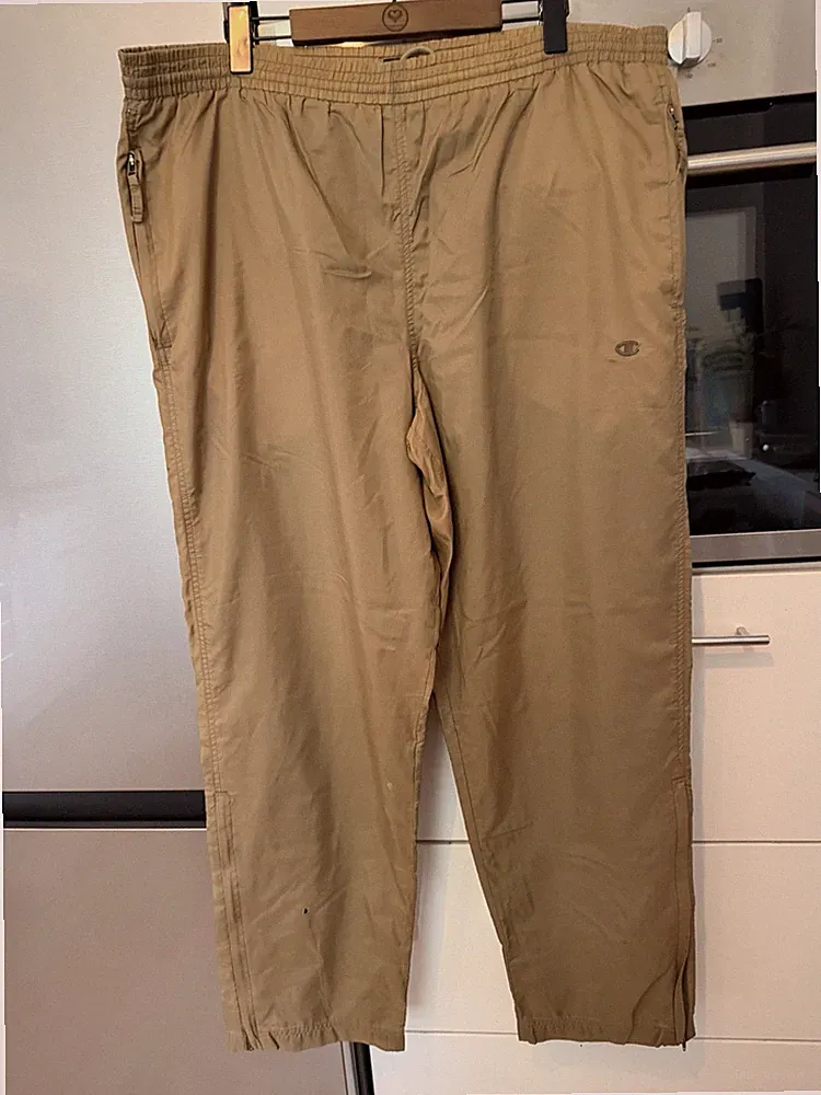 Champion Trainingshose / Sporthose Beige Gr. XL Herren Jogginghose