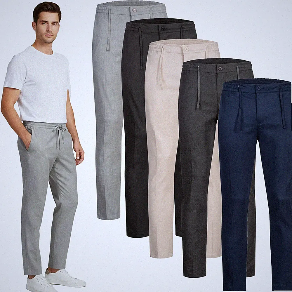 Chino Hose Herren Herrenhose Chinos Elegant Rock Creek Herren Business RC-2444