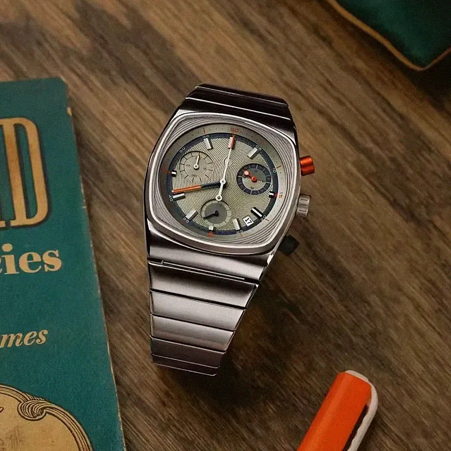 CILOA Herren Uhr 2026 Quadratisch Luxus Trendige Armbanduhr Edelstahl Sportlich