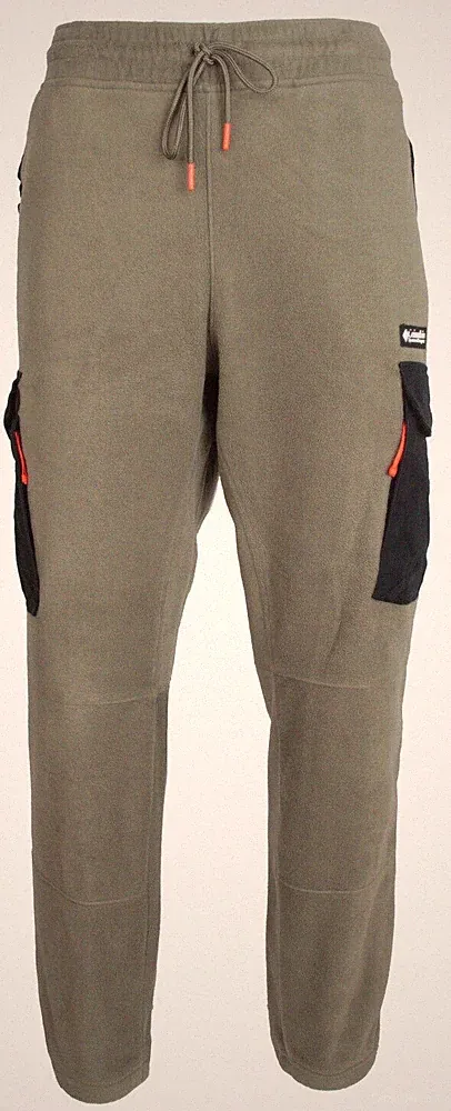 COLUMBIA Herren Fleece Cargo Hose FIELD ROC BACKBOWL FLEECE PANTS Größe XL Grün