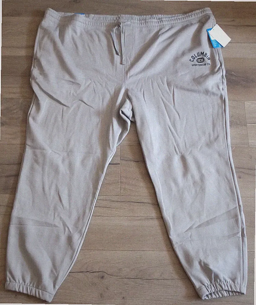 * Columbia REGULAR Winter Trainings Leggings Hose Gr. 6XL NEU Gummibund Grau