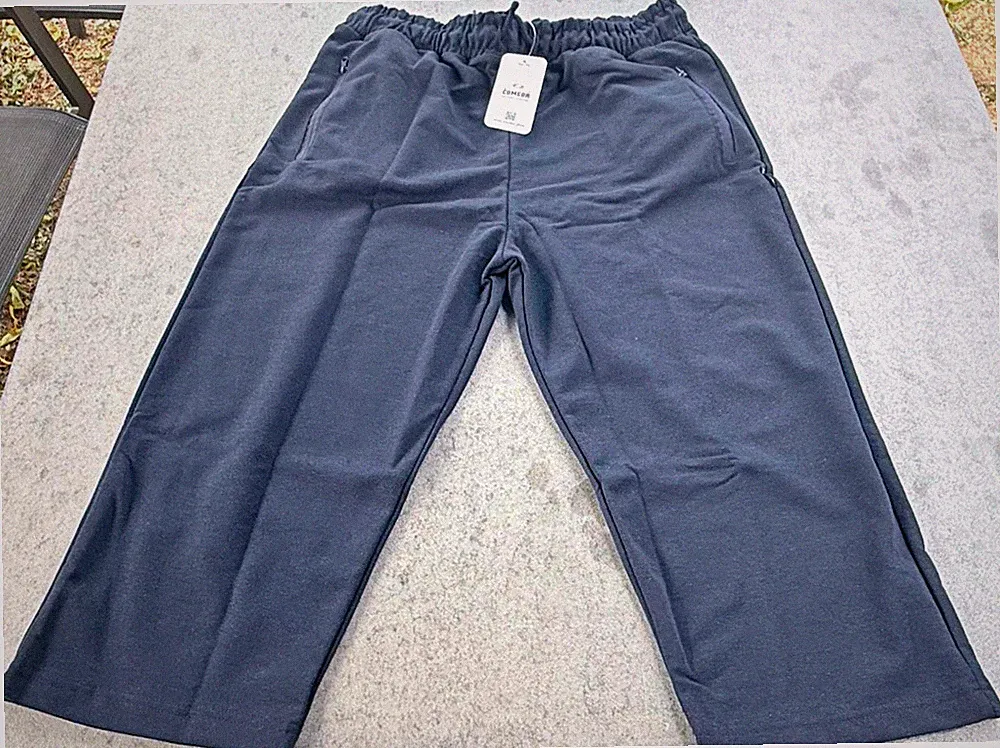 COMEOR Herren Jogginghose Dunkelblau Gr. XL mit Reißverschluss-Taschen