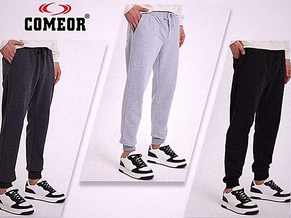 COMEOR Herren Jogginghose Sweathose Sporthose mit Bündchen