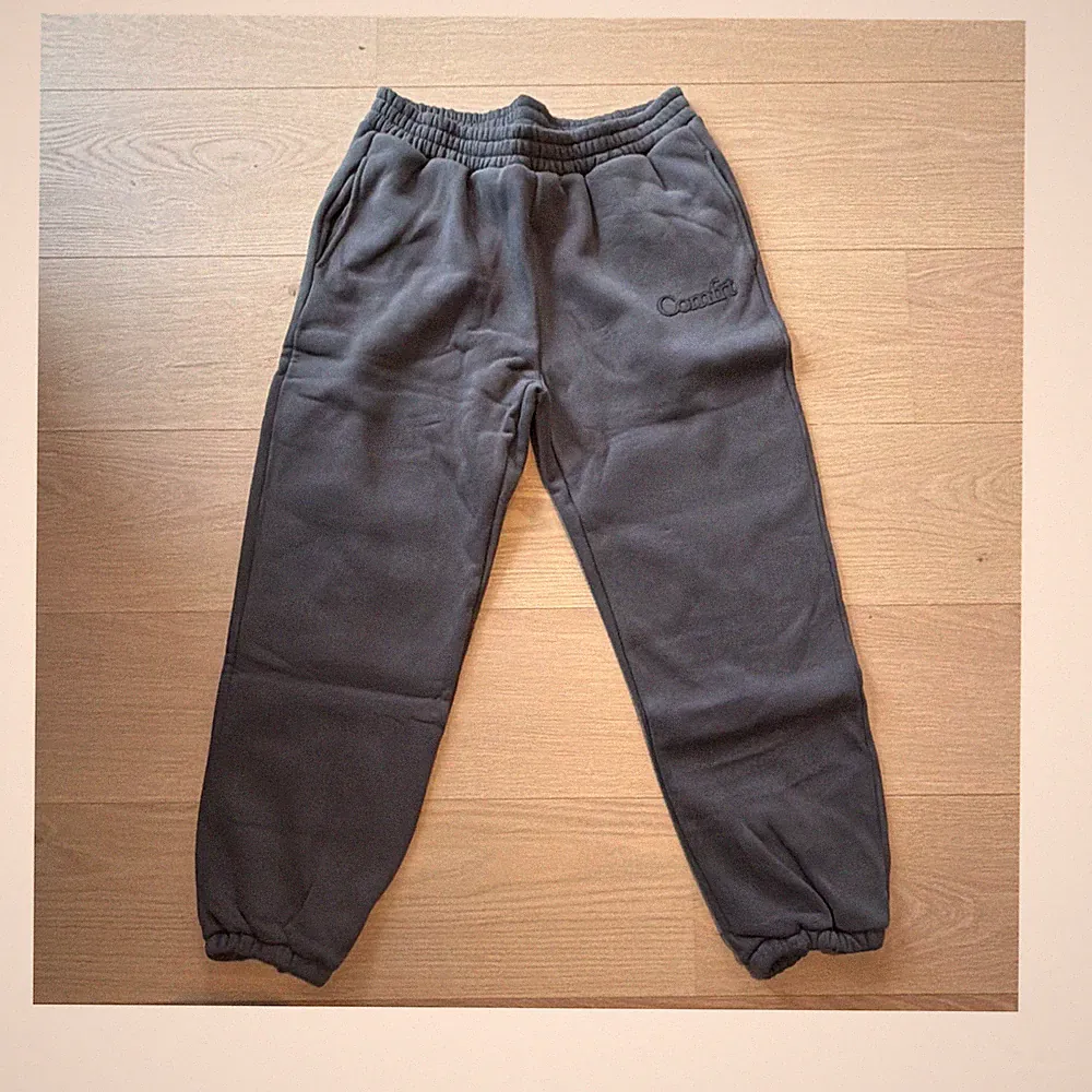 Comfrt Herren Jogginghose Grau Gr. XL mit Taschen, elastischer Bund