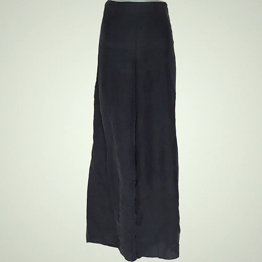 COS, Palazzohose, Größe: L, Blau, Seide, Einfarbig, Herren #u6E