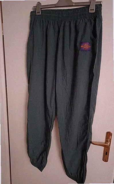 Crane Sports 100% Polyamid Jogginghose Gr.XXL Grün Gummibund einfach 43cm -113cm