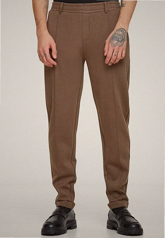 Cropped Interlock Jogg Chino Jogginghose Herren | Urban Classics | TB7042