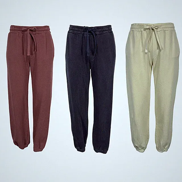 CROSSLEY Herrenhose Sweatstoff EVURY 100% Baumwolle MADE IN ITALY