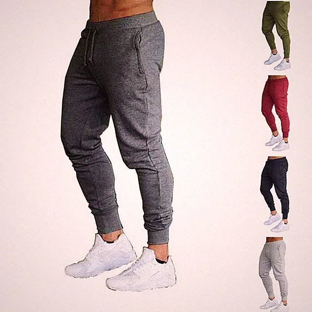 Crown Styled Jogginghose für Herren Kordelzug Freizeithose Jogging Laufen