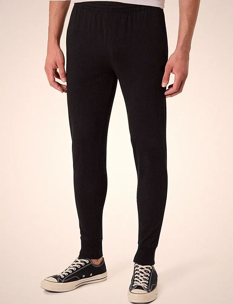 Cuffed Slim Fit Pants Herren Schwarz S von Russell Athletic, Jogginghose