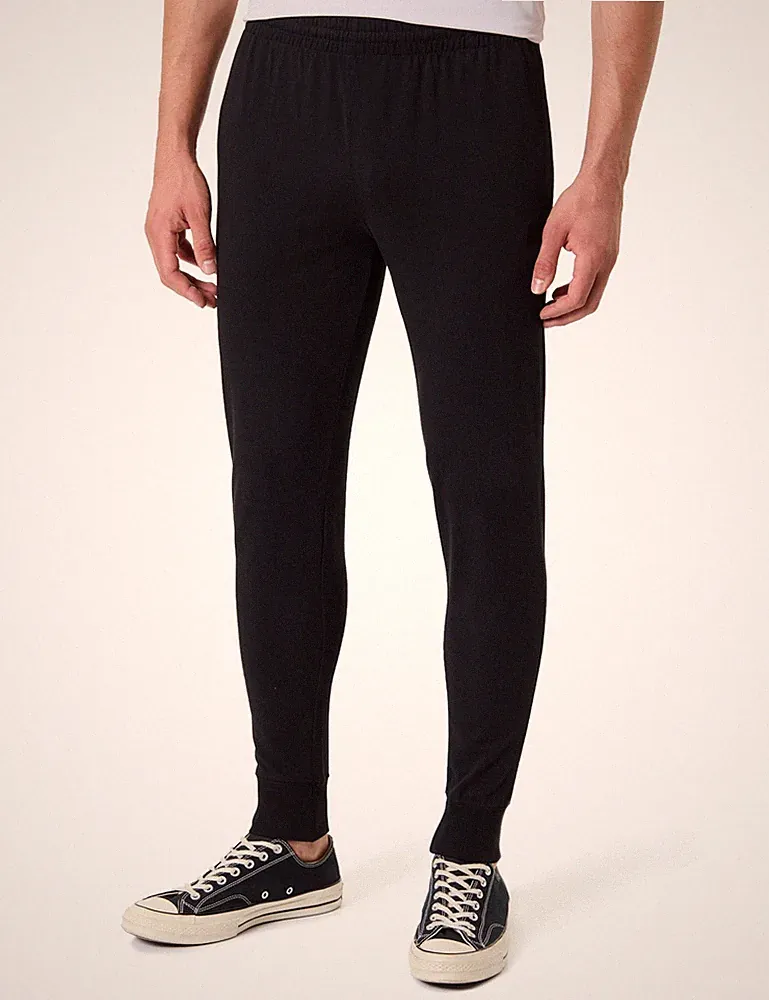 Cuffed Slim Fit Pants Herren Schwarz S von Russell Athletic, Jogginghose