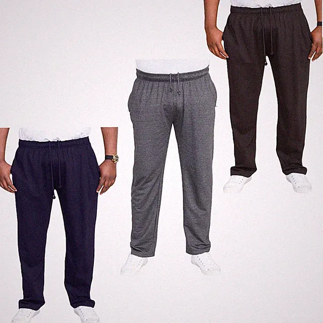 D555 Mens Rory Big Tall King Size Casual Fleece Jogging Bottoms Tracksuit Pants