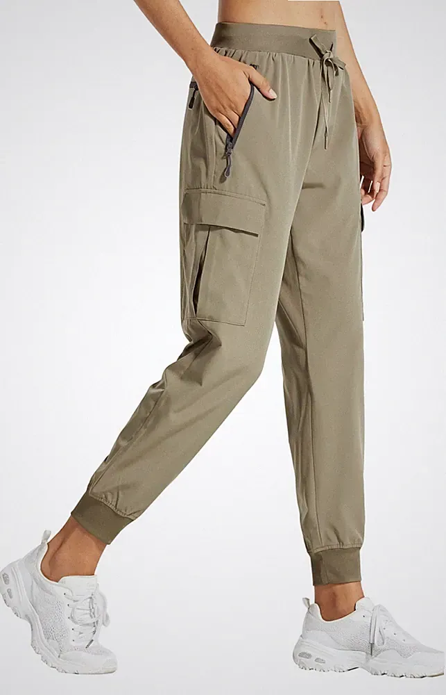 Damen Cargohose Jogginghose Leichter Trekkinghose Wanderhose Schnelltrocken W...