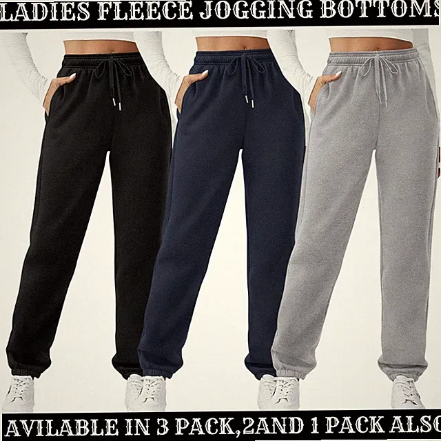 DAMEN FRAUEN FLEECE JOGGINGHOSE JOGGING JOGGINGHOSE TRAININGSHOSE Alle GRÖSSEN Posten