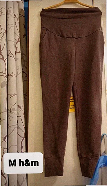 Damen H&M Jogginghose Schwangerschaftshose Umstandsmode Größe M Guter Zustand