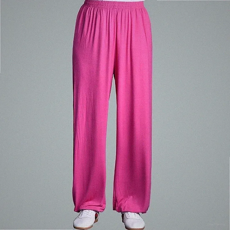 Damen Herren Tai-Chi-Hose Harem Kung-Fu-Hose Baggy Fitness Yoga Locker Sport SHP