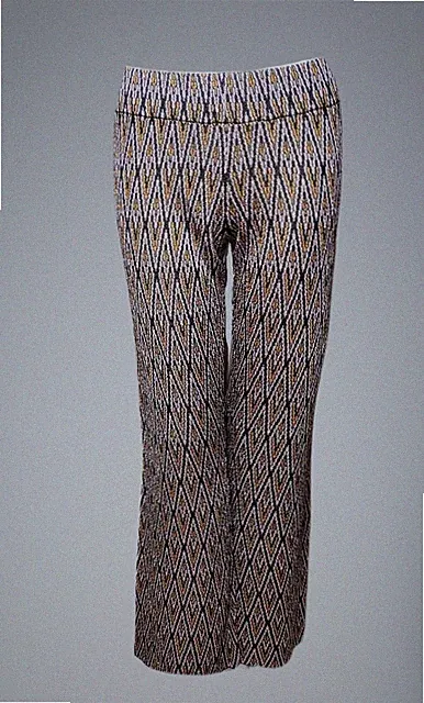 Damen Hose Druck-Hose Jersey-Hose mit Gummizug Glitzer Bunt Neu
