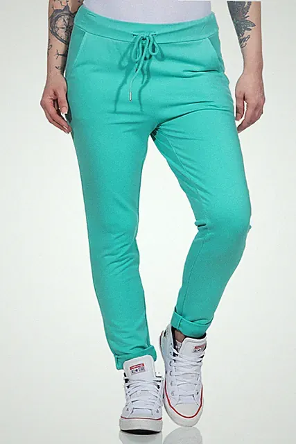 Damen Hose Jogging Boyfriend Freizeit Sweatpants Baggy Training Chino Relaxed