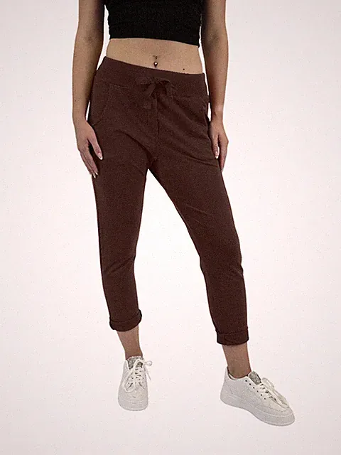 ❤️Damen Jogging Pant Jogger Baggy Hose Wendy Trendy in 30 Farben ❤️ANGEBOT!❤️