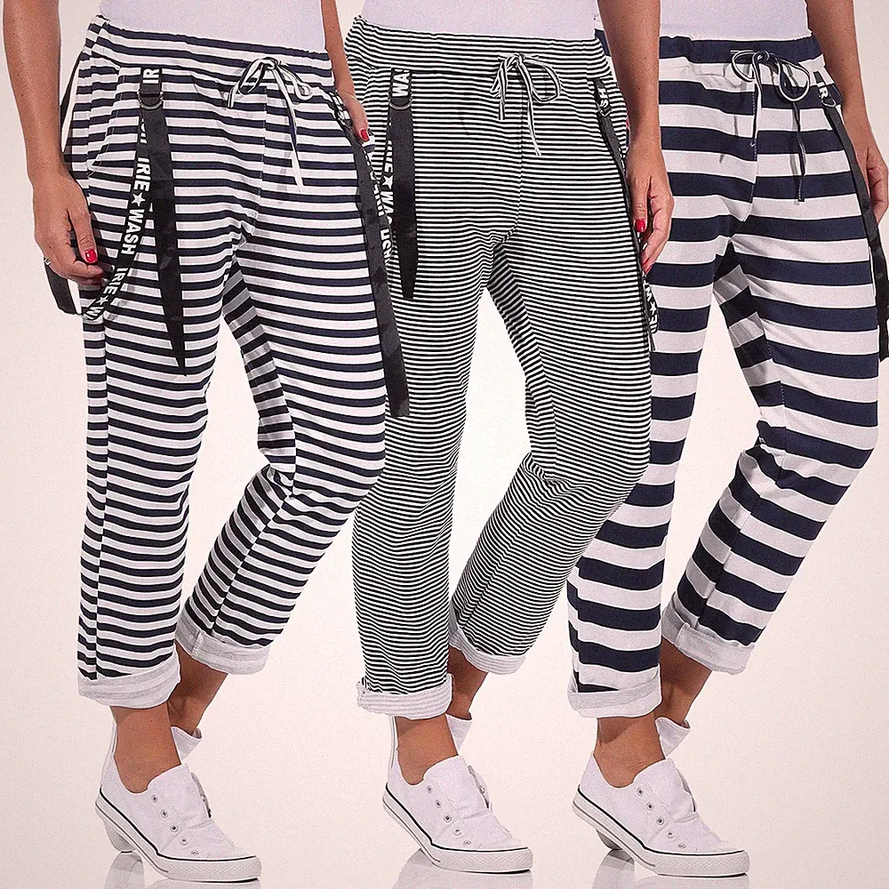 Damen Jogginghose Fitness Hose Sporthose Stretch Leggings Pants Sommer Jeggins