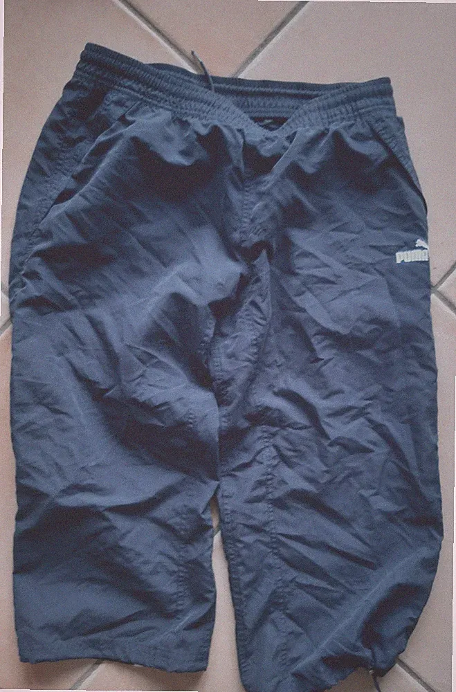 Damen Jogginghose PUMA Gr. S, 3/4 Länge, dunkelgrau, wie neu