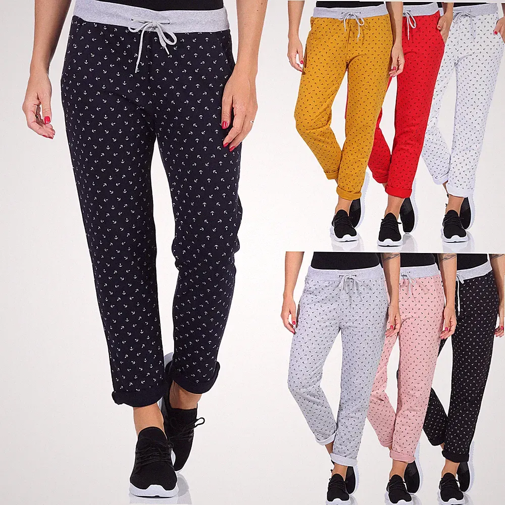 Damen Jogginghose Sporthose Trainingshose Sweatpants Freizeit Sport Jogger 292
