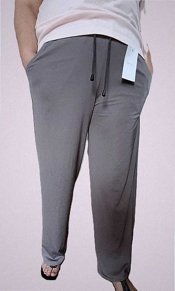 Damen-Jogginghose, Übergröße 54/6XL, graue Farbe